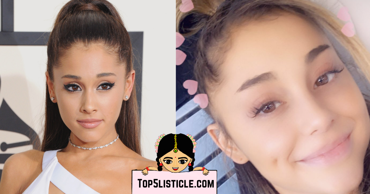 Ariana Grande No Makeup Photos