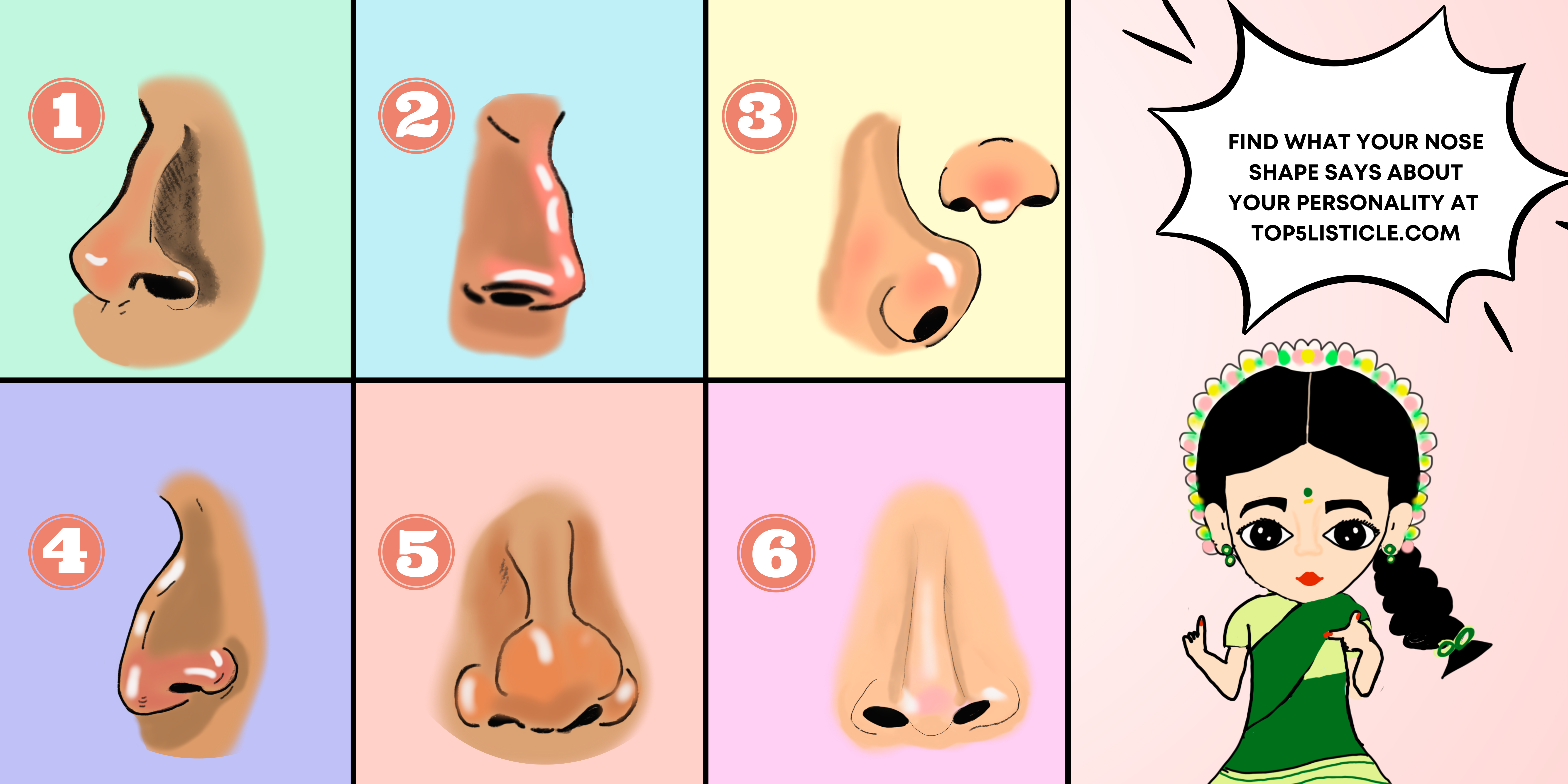 nose shape personality - top5listicle